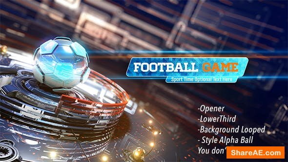 Videohive Football Game Opener