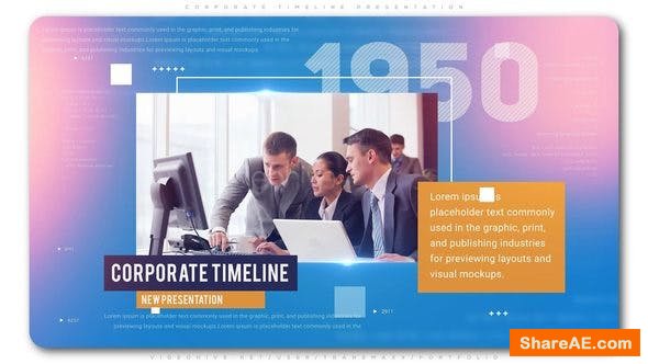 Videohive Corporate Timeline Presentation 23274688