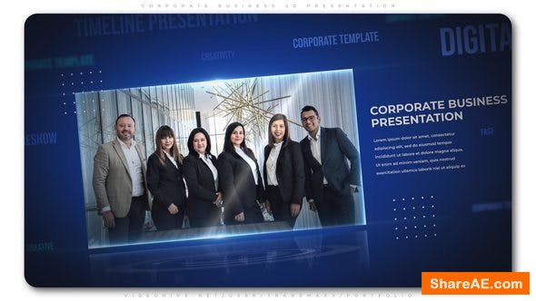 Videohive Corporate Business 3d Presentation