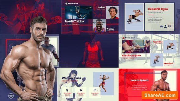 Videohive Sport Club - Crossfit Fitness Gym