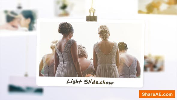 Videohive Light Photo Slideshow