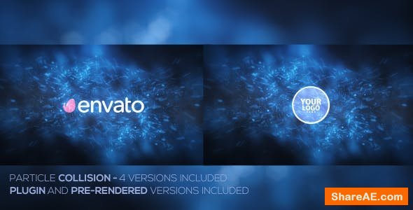 Videohive Particle Collision Logo Opener Pack