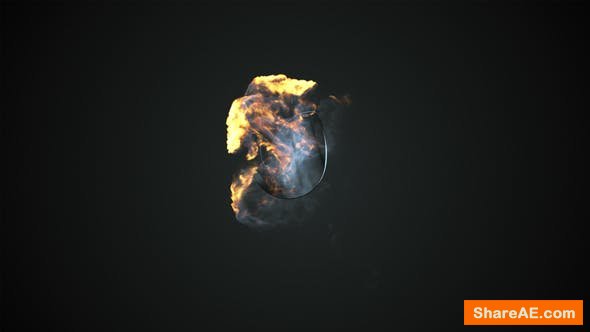 Videohive Elegant Fire Burst Logo
