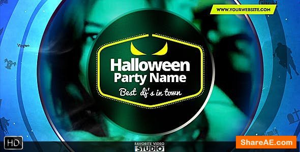 Videohive Halloween After Party