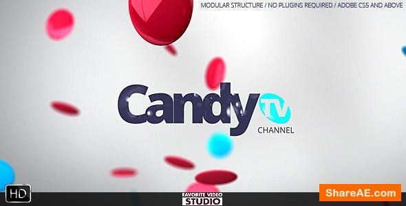 Videohive CandyTV Broadcast ID
