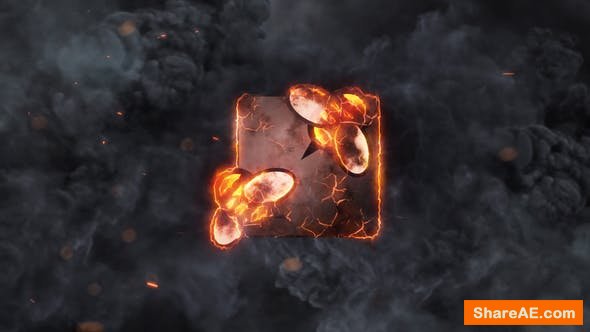 Videohive Epic Explosions Logo Reveal