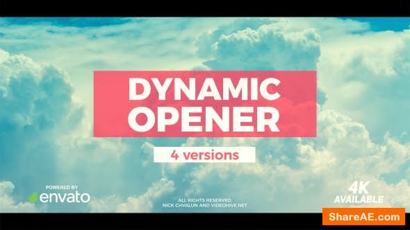 Videohive Dynamic Opener 20263435