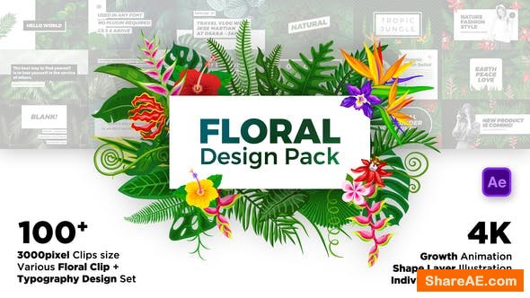 Videohive Floral Design Pack