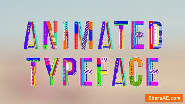Videohive Animation Alphabet