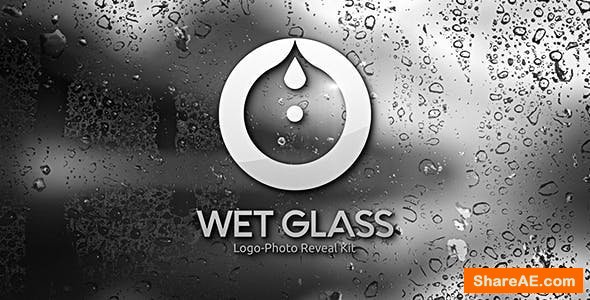 Videohive Wet Glass | Logo-Photo Reveal Kit