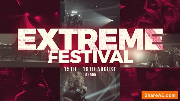 Videohive Extreme Festival - Action Sport Show