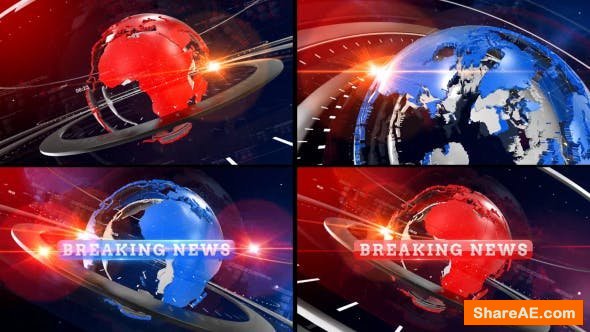 Videohive Breaking News Opener