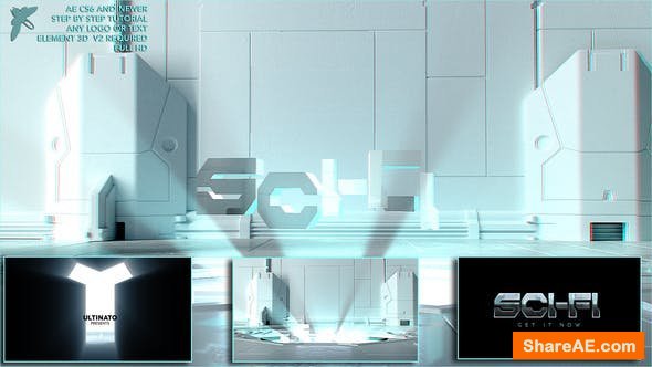 Videohive Sci-fi Logo 23597524