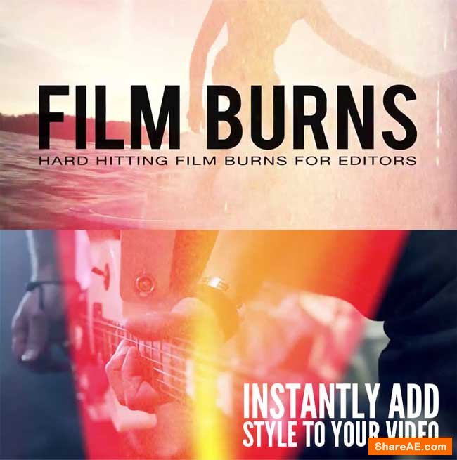 Rampant Design Tools - Film Burns