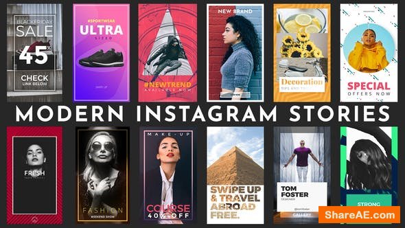 Videohive Instagram Stories 22633315 » free after effects templates ...