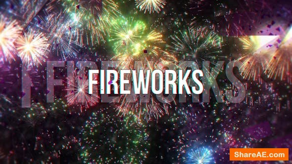 Videohive Fireworks 23811821