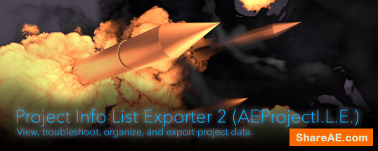 Project Info List Exporter 2 (Aescript)