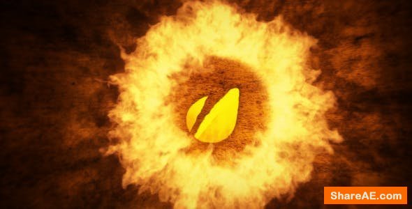 Videohive Ring Of Fire Logo Reveal