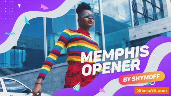 Videohive Memphis Liquid Opener
