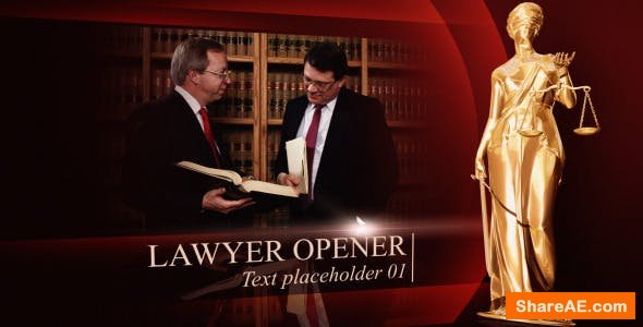 Videohive Lawyer opener