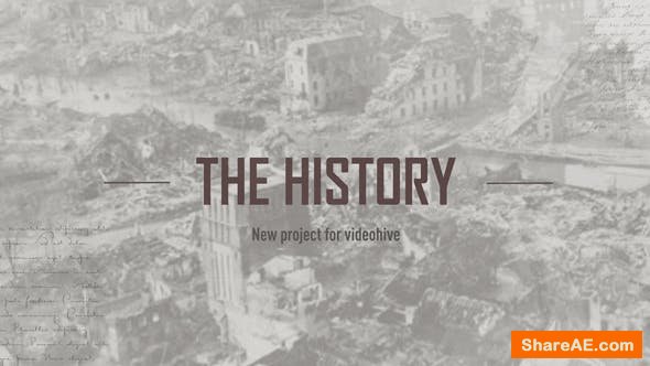 Videohive The History 21449116