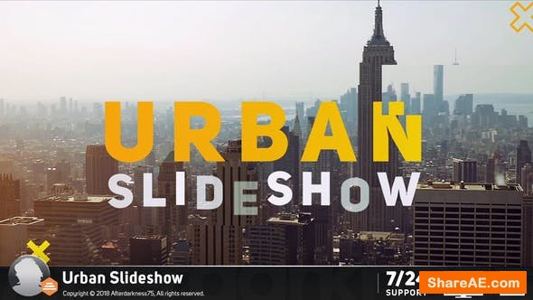 Videohive Urban Slideshow 21111924