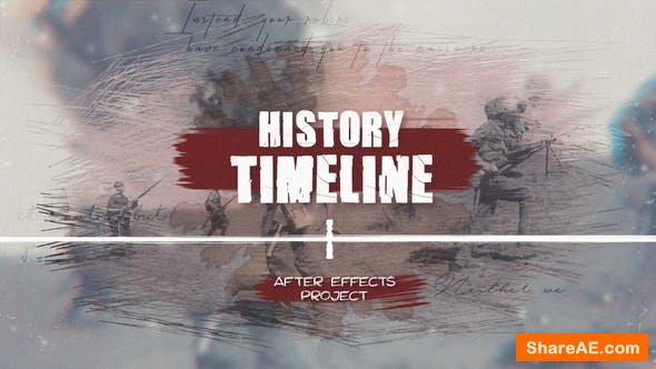 Videohive History Timeline 22820627