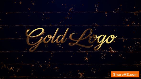 Videohive Gold Logo Reveal (Particles Opener)