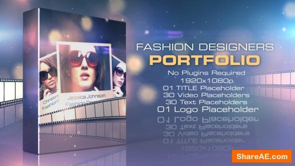 Videohive Fashion Designers Portfolio
