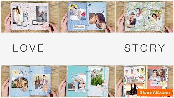 Love Story Album  - After Effects Project (Videohive)