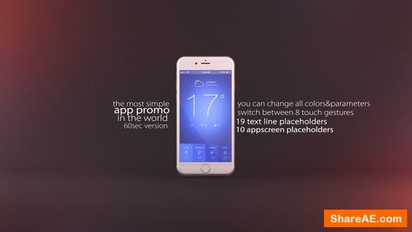 Videohive Simple Mobile App Promo