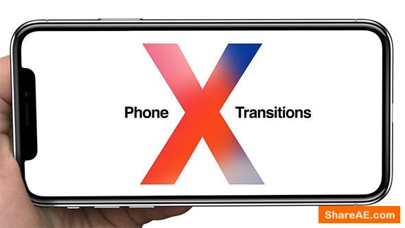 Videohive Phone X Transitions