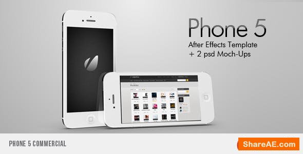 Videohive Phone 5 Commercial