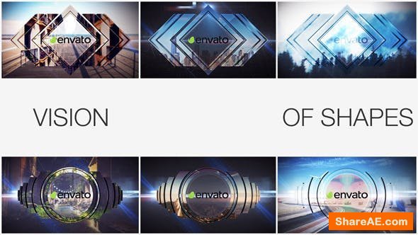 Videohive Vision Of Shapes