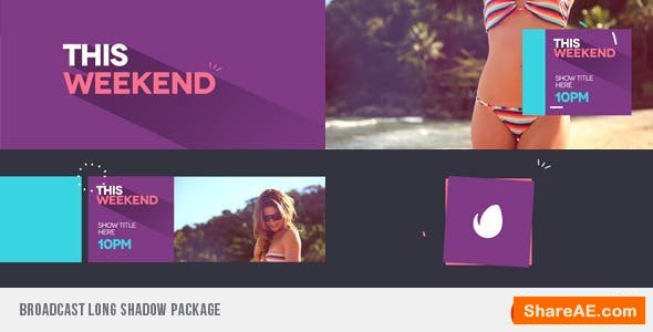 Videohive Broadcast Long Shadow Package