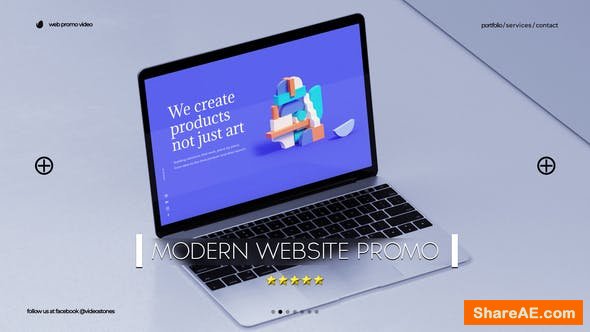 Videohive Modern Website Promo 24098239