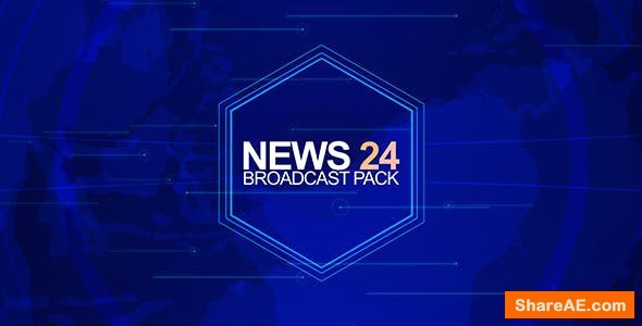 Videohive News 24 (Broadcast Pack) 9120666