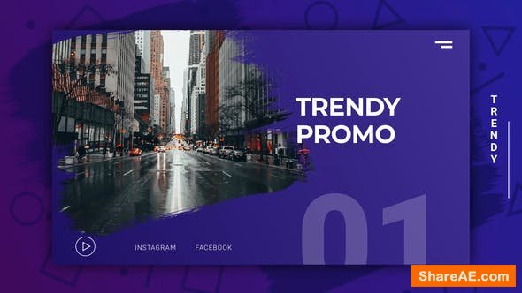 Videohive Trendy Modern Promo