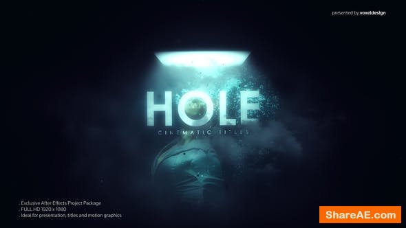 Videohive HOLE Cinematic Titles