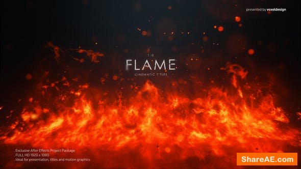 Videohive FLAME Cinematic Titles