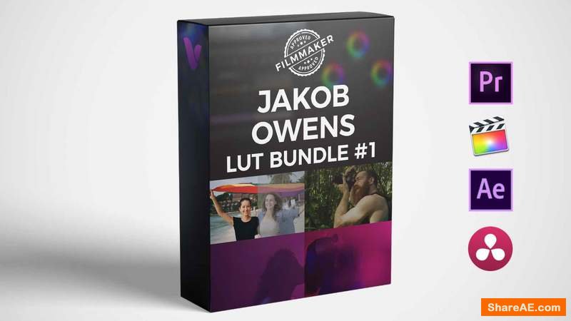 Jakob Owens LUTS Bundle 1 - Filtergrade