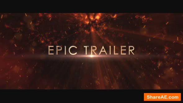 Videohive Infernal Chaos Trailer_3D Glossy Titles