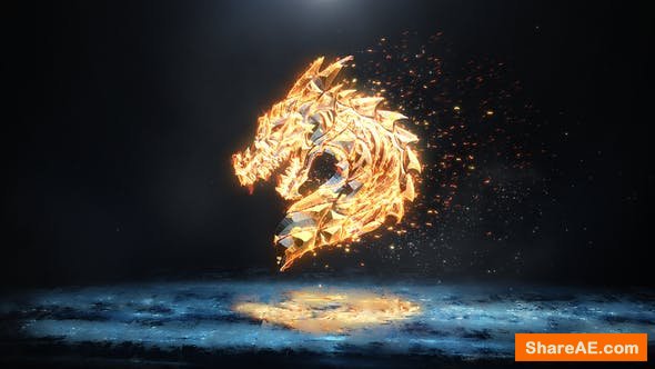 Videohive Ice and Flame Logo
