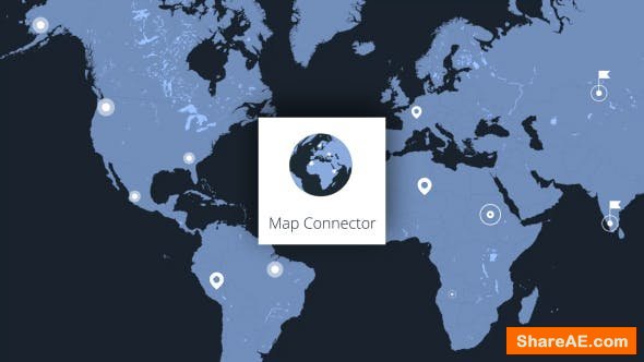 Videohive Map Connector