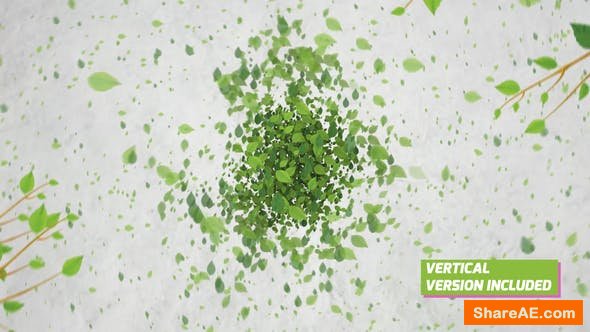 Videohive Green Eco Logo Reveal