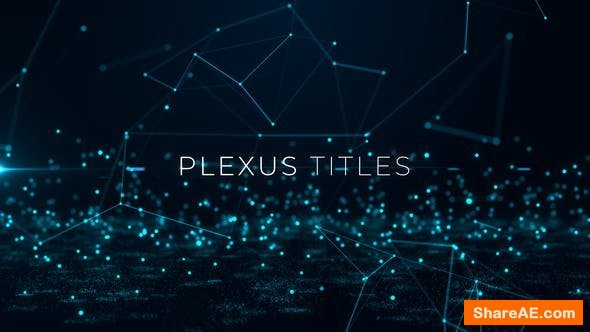Videohive Plexus Titles 20054661