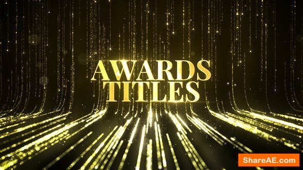 Videohive Awards Titles 24114206