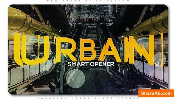 Videohive Parallax Urban Smart Opener