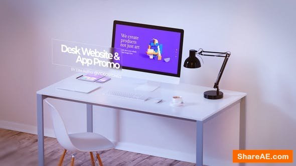 Videohive Desk Website Promo & App Promo