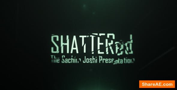 Videohive Shattered Cine Titles